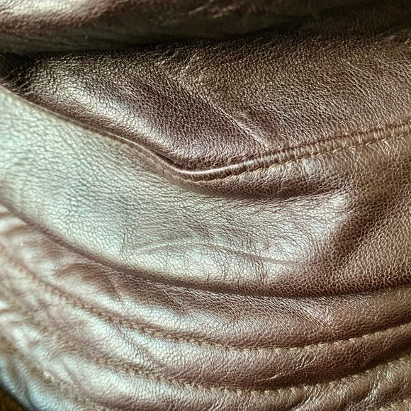 Lord & Taylor made in Italy 🇮🇹 Leather hat - Picture 15 of 15